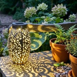 Voordeelset solar led tafellamp agadir 3 stuks op zonne-energie met mooi lichteffect