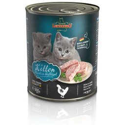 6x800g All Meat Kitten Gevogelte Leonardo Kattenvoer
