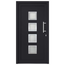 vidaXL Voordeur 98x190 cm antraciet