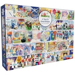 A Year in Great Britain Puzzel (1000 stukjes)
