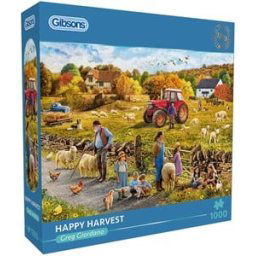 Greg Giordano - Happy Harvest Puzzel (1000 stukjes)