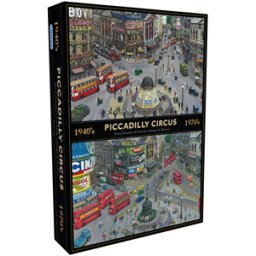 Bryan Evans - Through the Decades - Piccadilly Circus Puzzel (1000 stukjes)