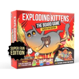 Exploding Kittens The Board Game - Super Fan Edition