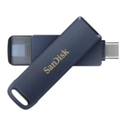 SanDisk Phone Drive 64GB USB-C 3.2 Gen 2 90MB/s Telefonie accessoire Blauw