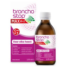 Bronchostop Max 8-in-1 Hoestdrank