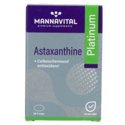 MannaVital Astaxanthine Platinum Capsules