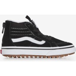 Schoenen Vans Sk8-hi Mte Zip- Baby Zwart/wit Unisex 22