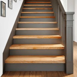 vidaXL Traptreden 12 st 100x25x2 cm massief eikenhout lichtbruin