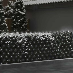 vidaXL Kerstnetverlichting 544 LED's binnen en buiten 4x4 m koudwit