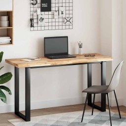 vidaXL Tafelblad rechthoekig 160x50x4 cm massief acaciahout