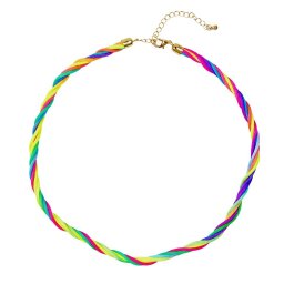 Neon ketting multikleur