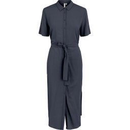 Pieces - Maat M - PCCECILIE SS LONG DRESS NOOS BC Ombre Blue Vrouwen