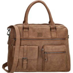 Enrico Benetti Ardèche 66585 Handtas met 15" laptopvak - Camel