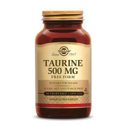 Solgar Taurine 500 mg Capsules