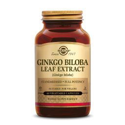 Solgar Ginkgo Biloba Leaf Extract Capsules