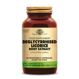 Solgar Deglycyrrhised Licorice (Zoethout) Root Extract Capsules