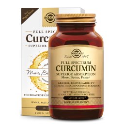 Solgar Full Spectrum Curcumin (Kurkuma) Capsules
