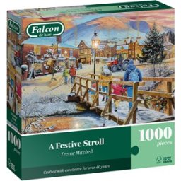 A Festive Stroll Puzzel (1000 stukjes)