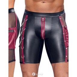* NEK Zwarte/rode mattlook short , NK2133539