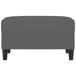 vidaXL Voetenbank 70x55x41 cm stof donkergrijs