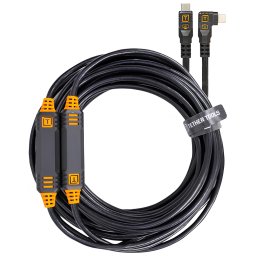 TetherTools TetherGuard Leverlock & Cable Kit USB-C 9.4 m Zwart