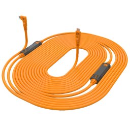 TetherTools TetherGuard Leverlock & Cable Kit USB-C 9.4 m Oranje