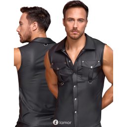 * NEK Mouwloos Shirt met drukknopen, NK2161826