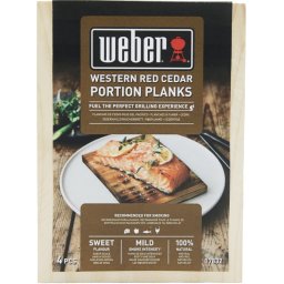 Weber® Western Red Cedar Wood Portion Planks