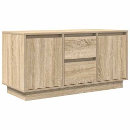 vidaXL Tv-meubel met LED-verlichting 100x41x50 cm sonoma eikenkleurig