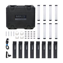 Nanlite Pavotube II 6XR LED RGBWW Pixel Tube Light 8KIT