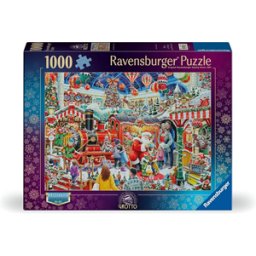 Santa's Steam Train Grotto Puzzel (1000 stukjes)