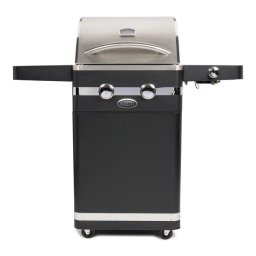 Boretti - Buitenkeuken - Bernini Nero - 2-branders - zwart - gas barbecue