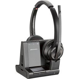 POLY Savi 8220 UC Microsoft Teams Certified DECT 1880-1900 MHz USB-A Headset