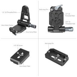 SmallRig 4696 NP-F Battery Adapter Mount Plate Kit For Mirrorless Camera"s