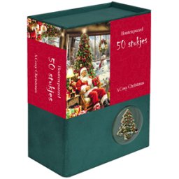Kerstpuzzel Hout – A Cosy Christmas (50 stukjes)