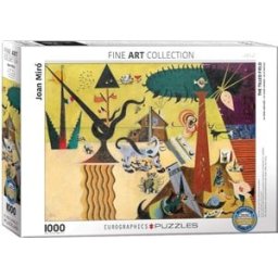 Joan Miro - The Tilled Field Puzzel (1000 stukjes)