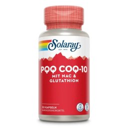 Solaray PQQ, CoQ10 met NAC en Glutathion Capsules