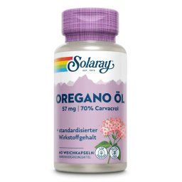 Solaray Oregano Olie Carvacrol Softgels
