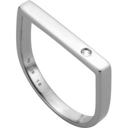 Esprit ESRG003311 Core Damesring - Zilver - 16.00mm