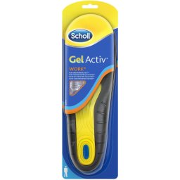 Scholl GelActiv Werk Man Inlegzolen maat 35.5/40.5