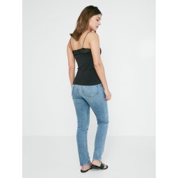 PIECES - maat S-M- PCTOLOA SINGLET NOOS Dames Onderhemd