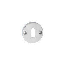 Impresso - Rozet rond Chroom SL Modulair 2 stuks