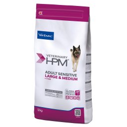 Virbac Veterinary HPM Adult Hond Gevoelige Spijsvertering Large & Medium - Dubbelpak: 2 x 12 kg