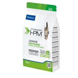 Virbac Veterinary HPM Junior Neutered Cat - 3 kg
