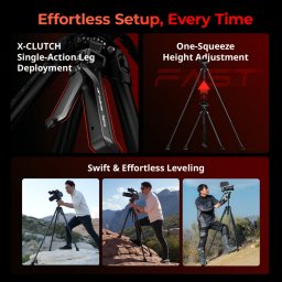SmallRig 5756 X Potato Jet Tribex Carbon II Tripod