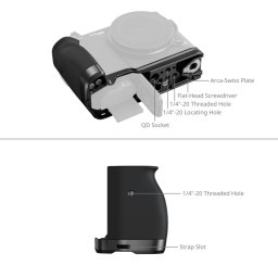 SmallRig 5466 L-Shaped Mount Plate With Silicone Handle For Nikon ZR