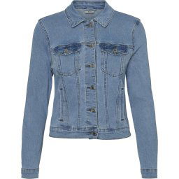 VERO MODA - Maat XS - VMHOT SOYA LS DENIM JACKET MIX GA NOOS PI Dames Jas