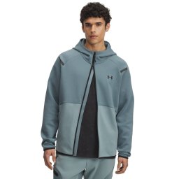 Under Armour Unstoppable Fleece Vest Full-Zip Donkerblauw
