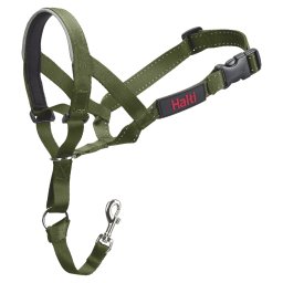Halti hondenhoofdband bosgroen maat 2 Beagle, Border Collie, Poedelhond