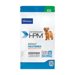 Virbac Veterinary HPM Volwassen hond Gecastreerd Small & Toy - Dubbelpak: 2 x 7 kg